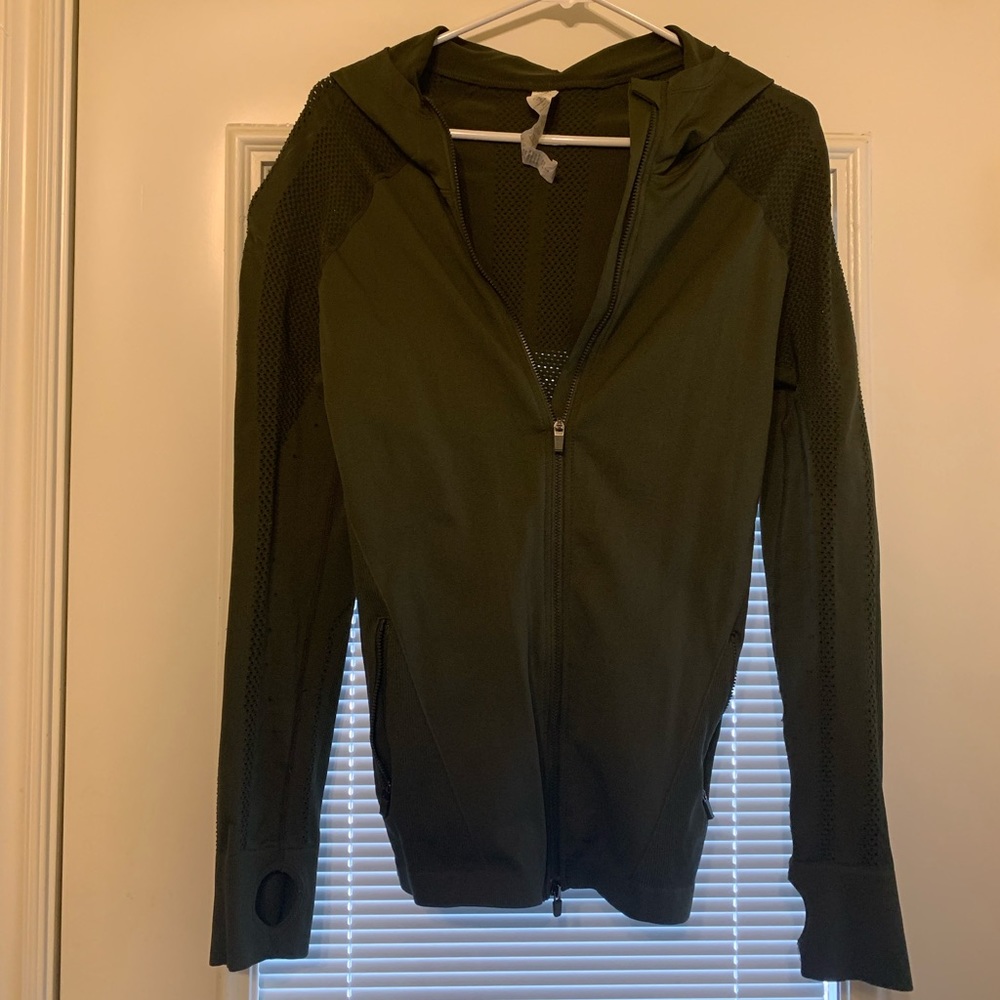 Large, Forest Green Fabletics Jacket - image 1